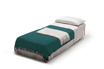 DORSEY - Tufted fabric pouf bed by Milano Bedding - view 3